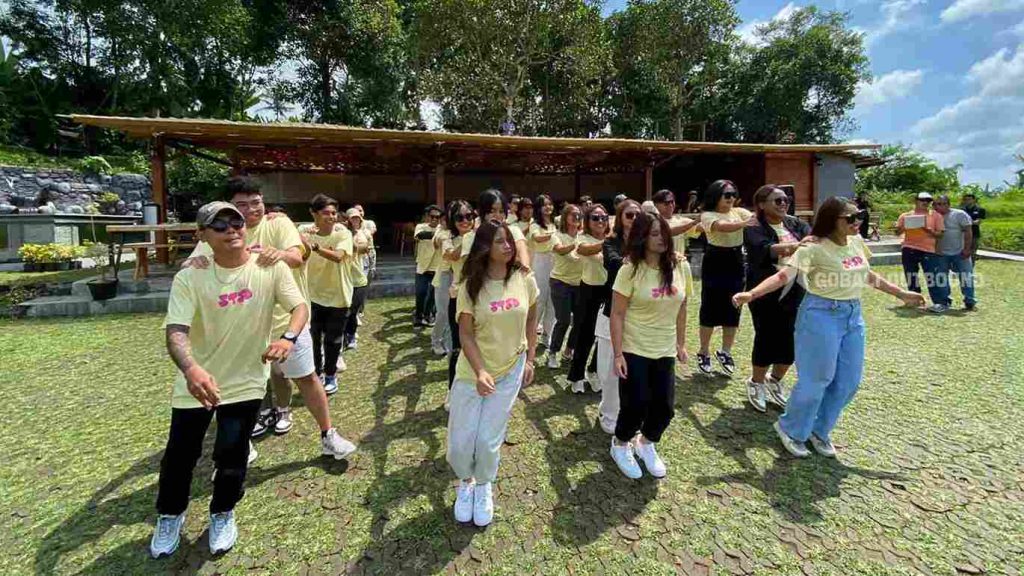 rasakan team building di jatiluwih bali